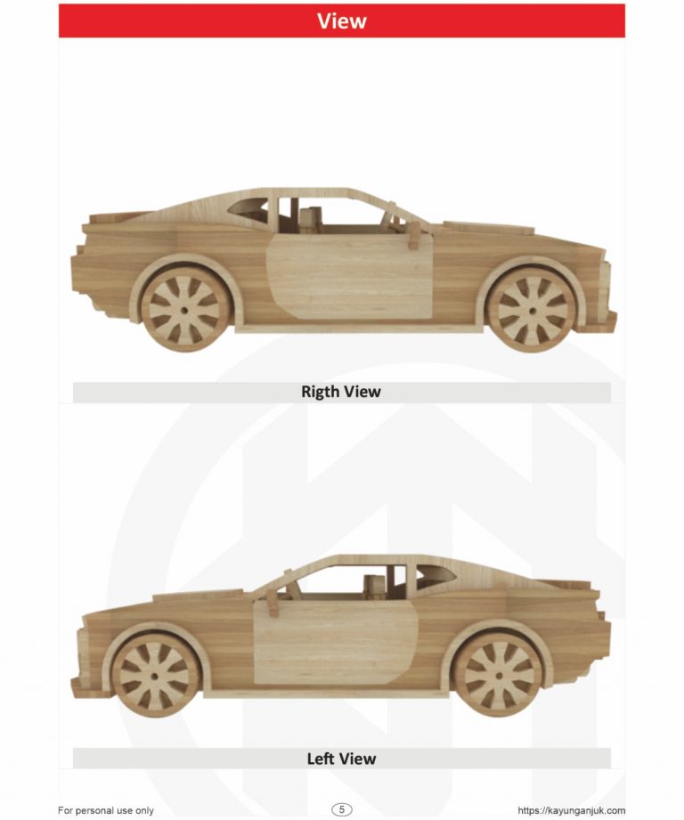 Scroll Saw Patterns Chevrolet Camaro ZL1 Kayu Nganjuk