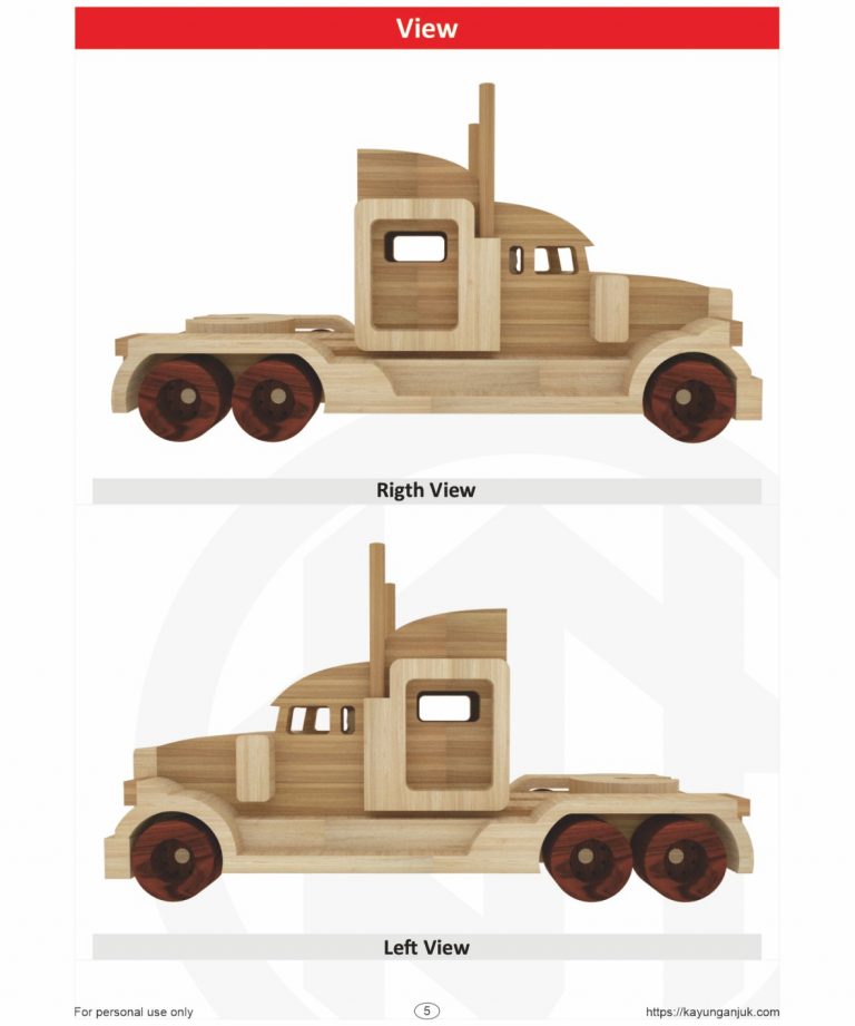 Scroll Saw Patterns Peterbilt Truck Kayu Nganjuk