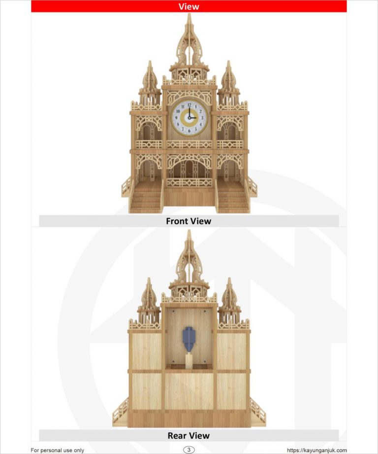 DOME CLOCK SCROLL SAW PATTERNS DOWNLOAD PDF
