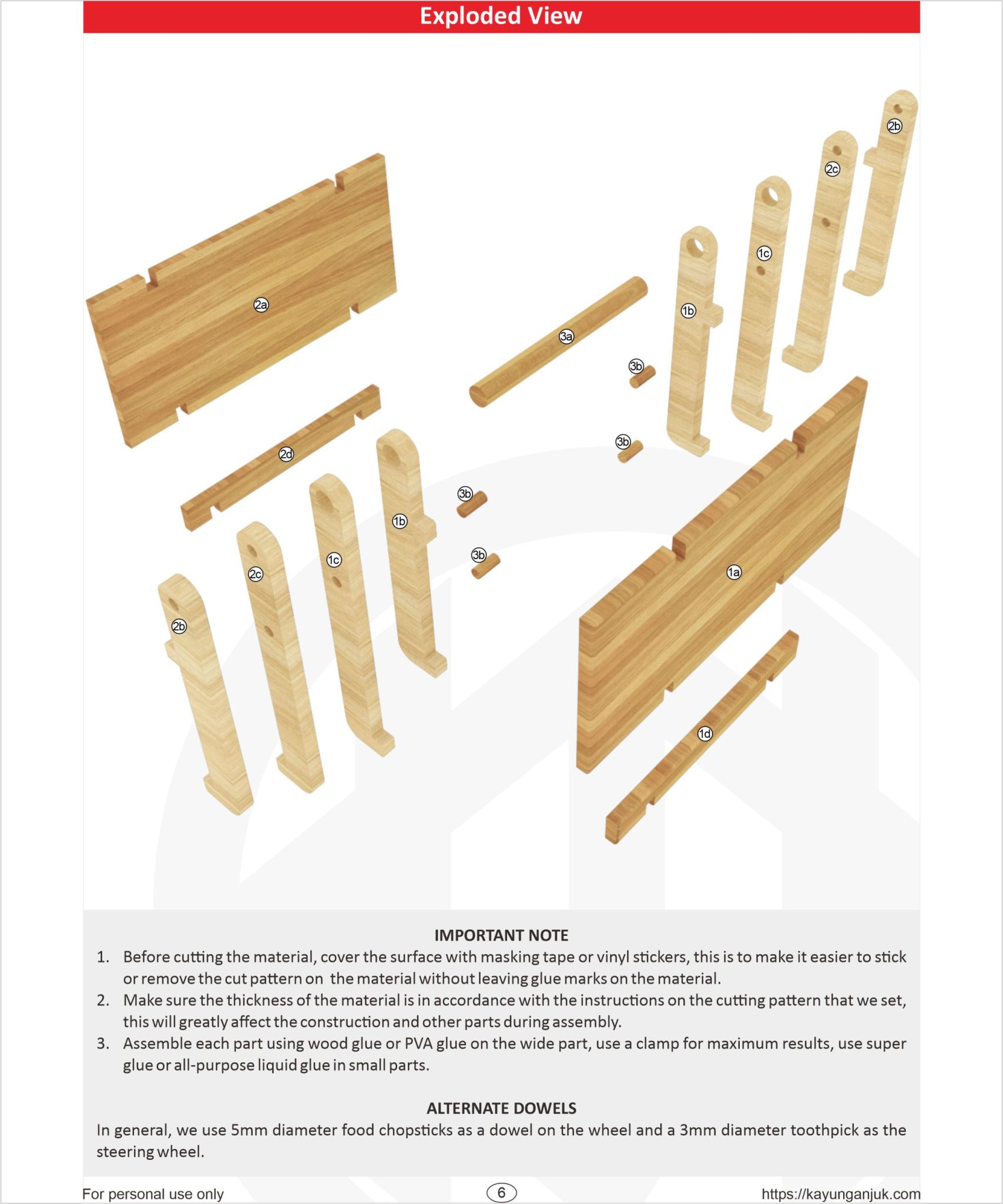 Folding Table Woodworking plans Download PDF Kayu Nganjuk