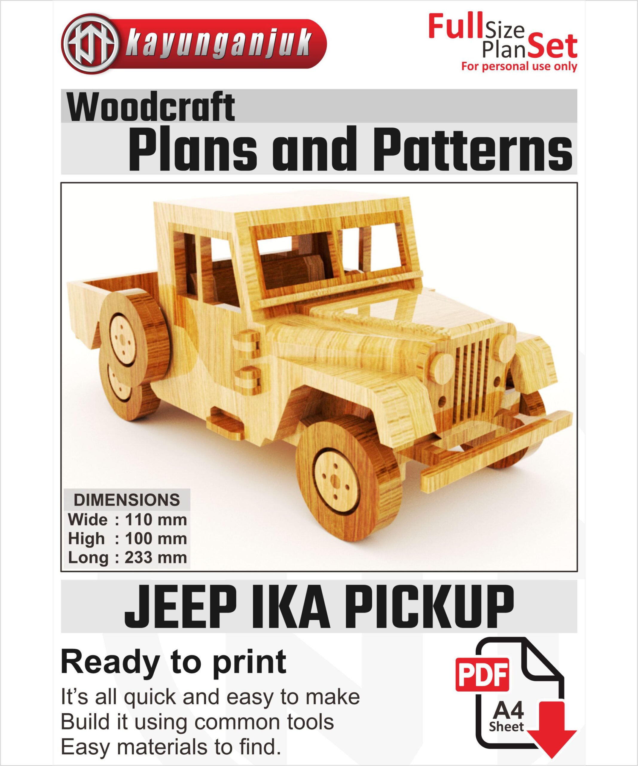 0131_JEEP_IKA_PICKUP_wooden_toy_car_plans_download_pdf_1