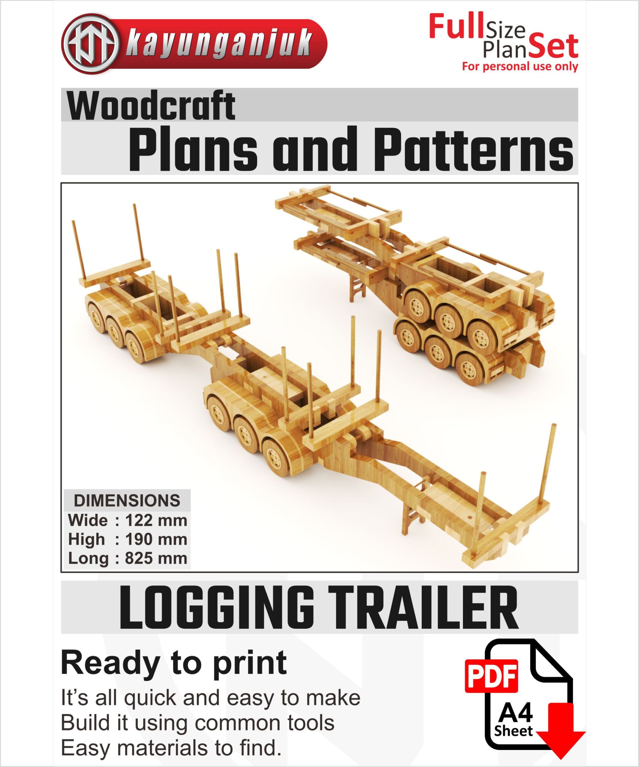 0141_LOGGING_TRAILER_wooden_toy_truck_plans_patterns_pdf_download_1