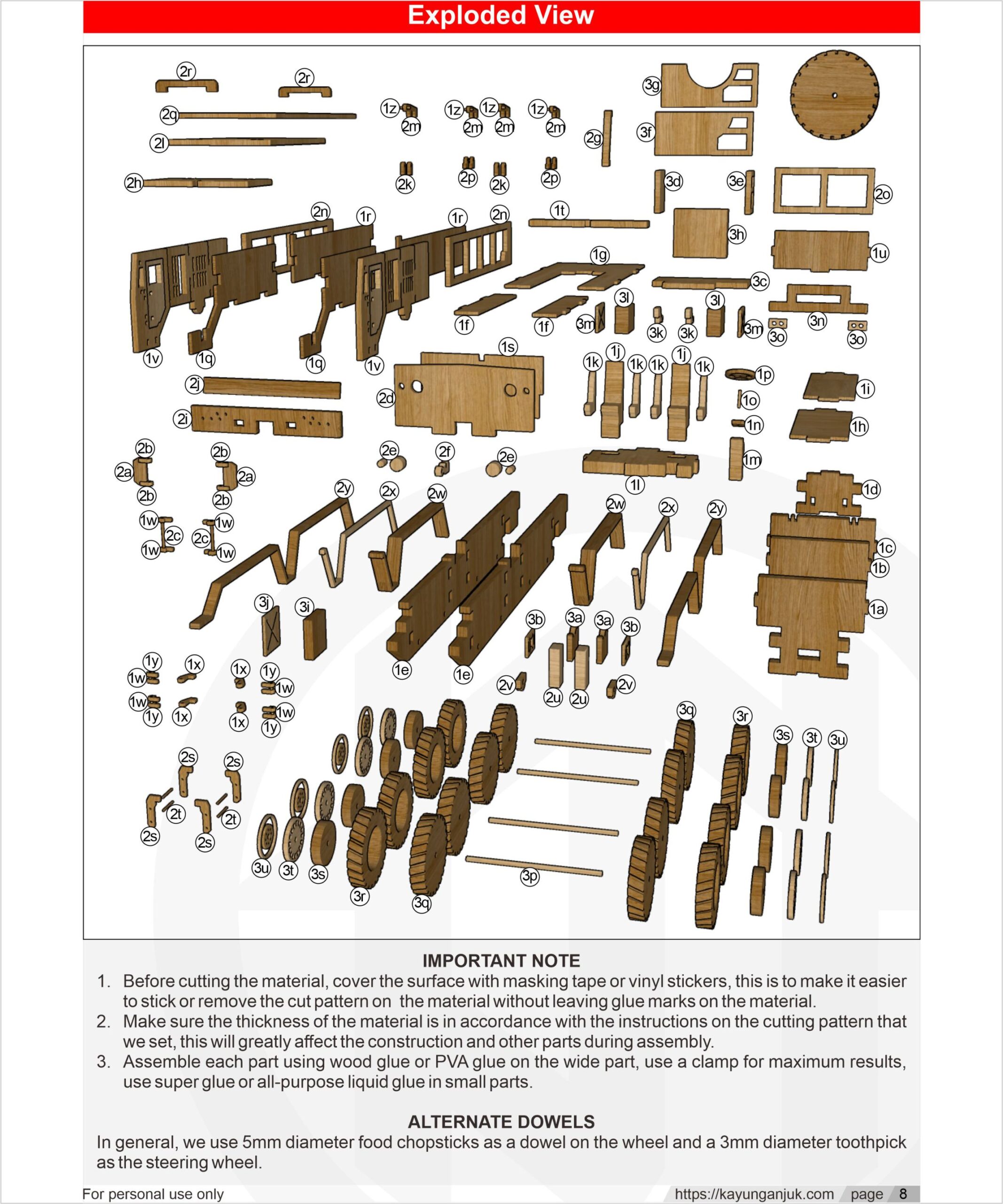 0143_MAZ_537E_Heavy_military_truck_wooden_toy_plans_patterns_pdf_download_5