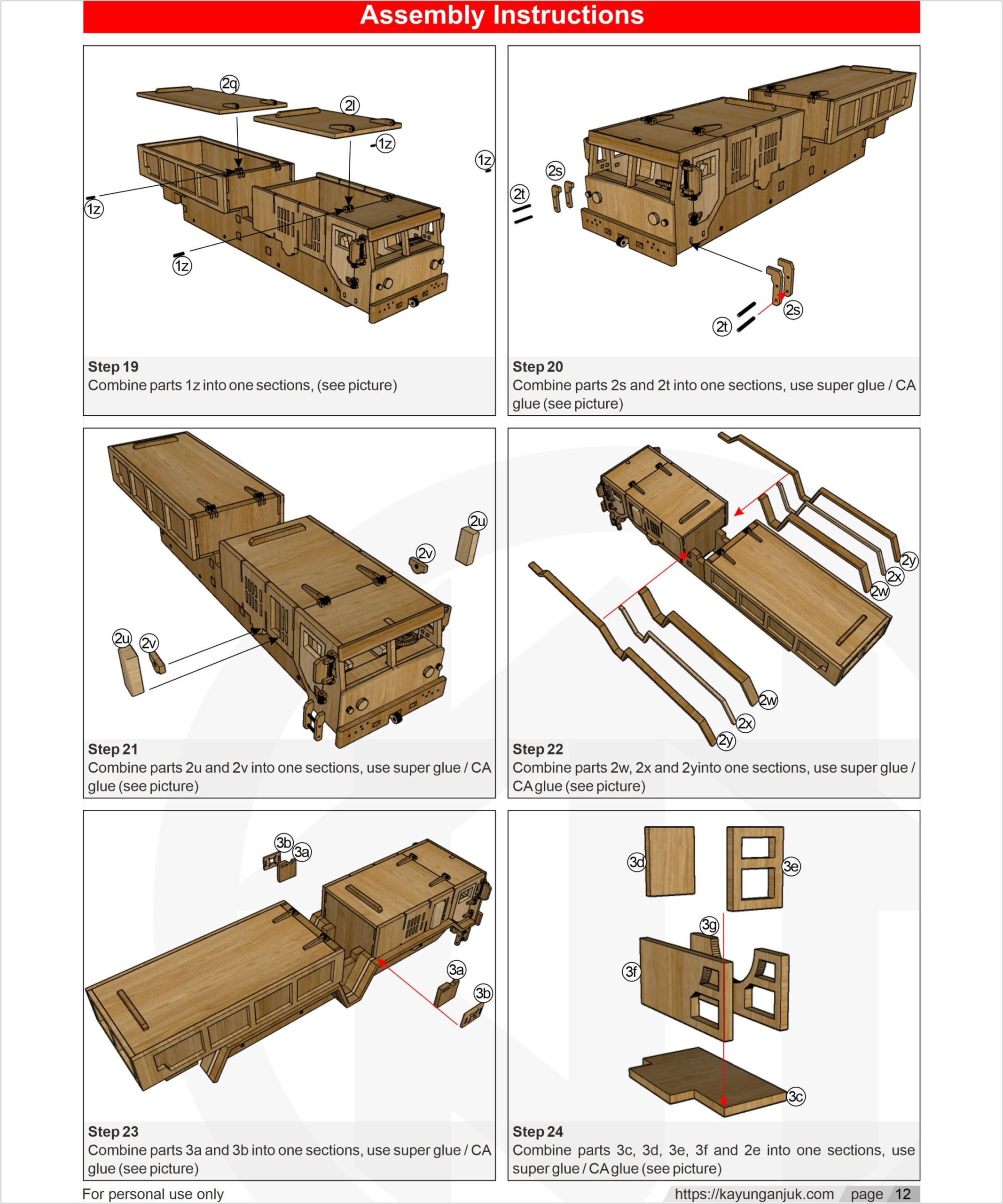 0143_MAZ_537E_Heavy_military_truck_wooden_toy_plans_patterns_pdf_download_7