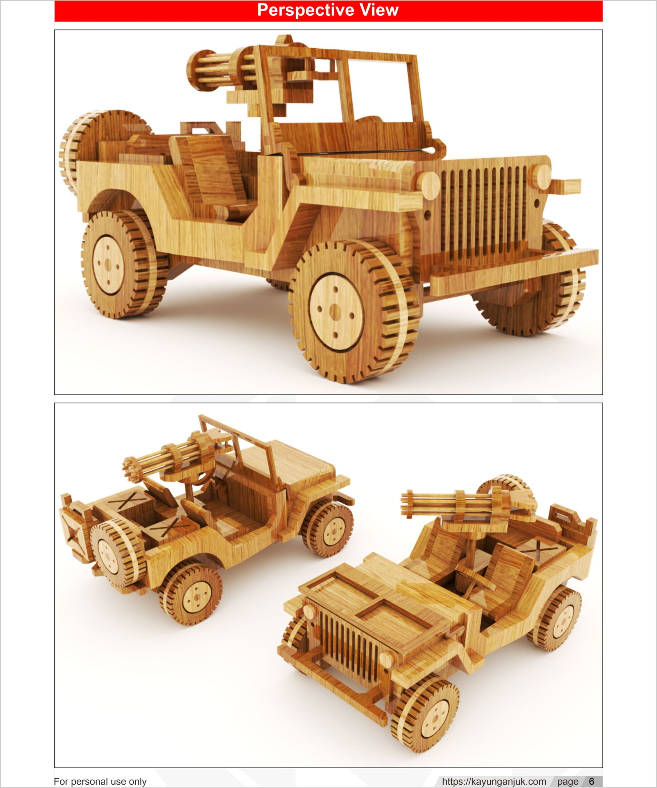 0150_ARMED_JEEP_willys_wooden_toy_plans_and_patterns_pdf_download_3